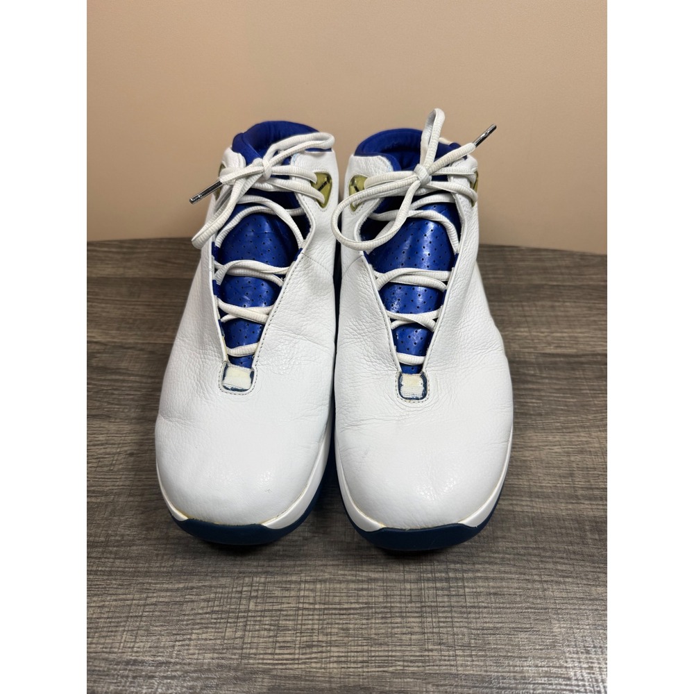 Jordan Team Elite 2 White Deep Royal Blue Mens Basketball Shoes 316932-141 12